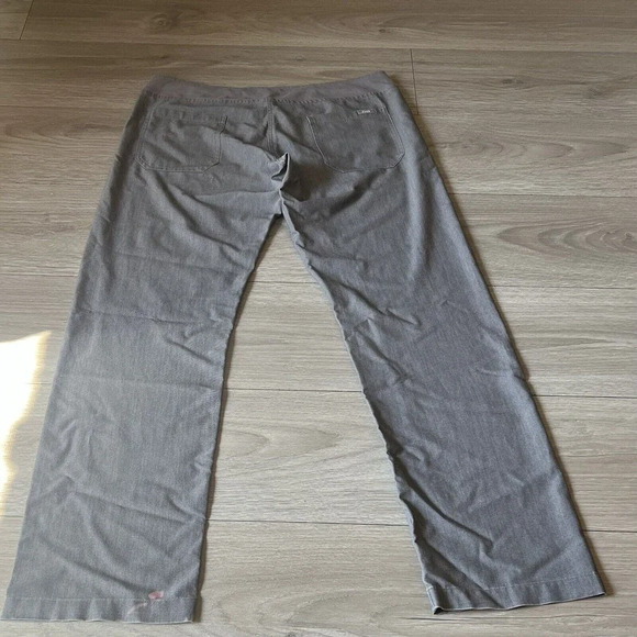 FIGS Livingston Basic Scrub Pants gray straight leg trouser  sz S/P - Picture 8 of 9